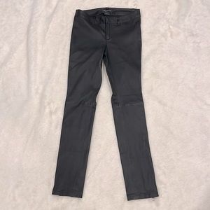 Love Courtney x Nasty Gal black leather pants